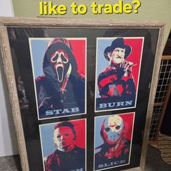 Halloween Nightmare On Elm Street Friday 13th Scream