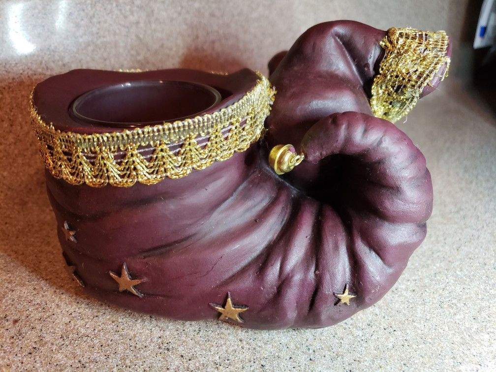 Christmas Renaissance Votive Slippers....You get 6 of these!!!