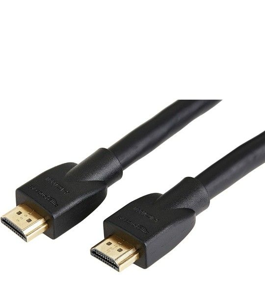 Amazon Basics High-Speed HDMI Cable (10.2Gbps, 4K/30Hz) - 25 Feet