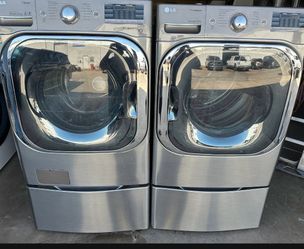 LG washer and dryer