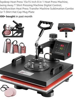 Heat press machine