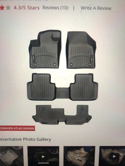 Volkswagen Atlas WeatherTech Floor liner