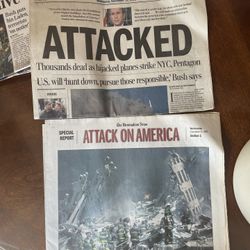 9/11 Newspapers 