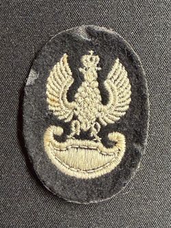 WW2 Polish hat eagle