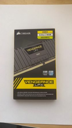 CORSAIR - VENGEANCE LPX 16GB (2x8GB) DDR4 3600MHz