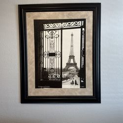 Wall Art-Eiffel Tower Photo