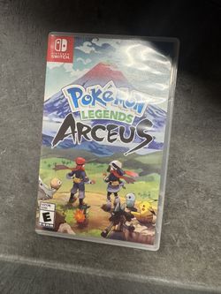 Pokémon legends Arceus CASE ONLY NO CARTRIDGE