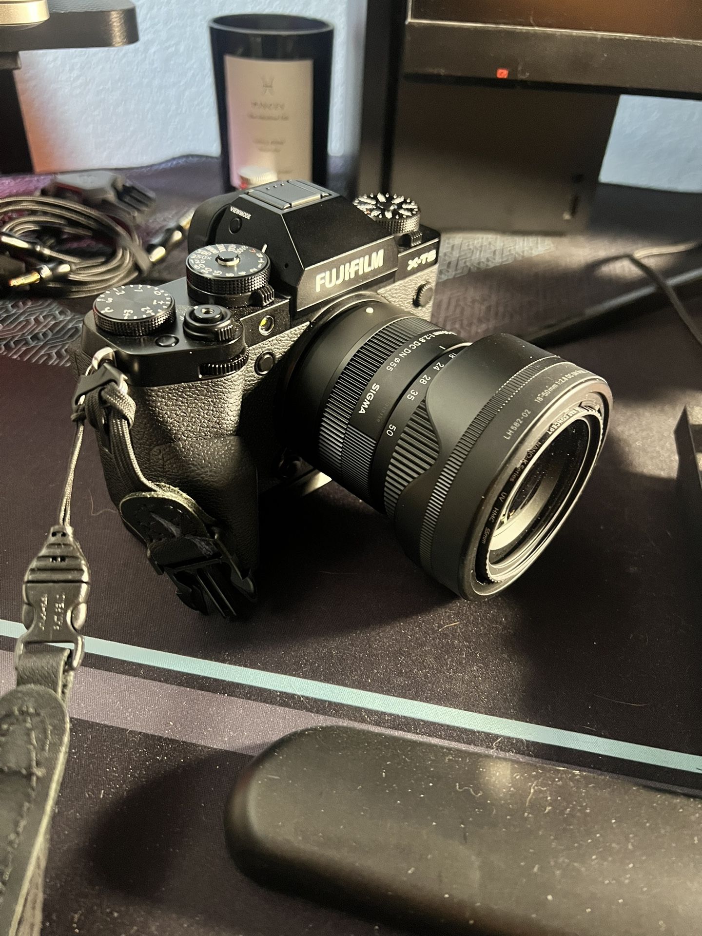 Fujifilm XT-5 with Fuji 33mm 1.4 And Sigma 18-50 2.8