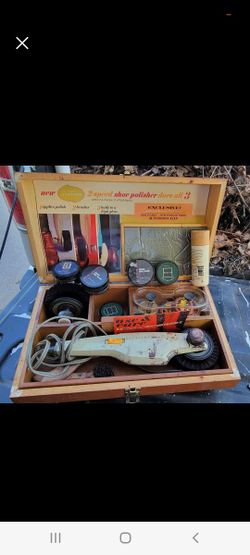 1950s Shoe Shinning Kit