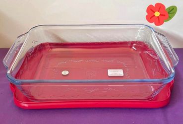 ❤️PRINCESS HOUSE ❤️FANTASIA RED❤️LASAGNA CONTAINER