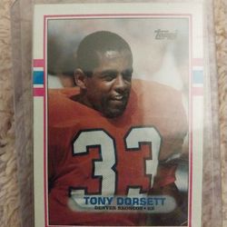 2 Tony Dorsett Cards