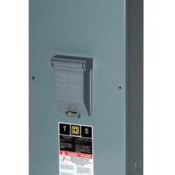 Square D QO 200 Amp Single phase Fusible Outdoor Enclosed circuit breaker Disconnect New