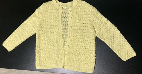 Hand Made Knit Cardigan