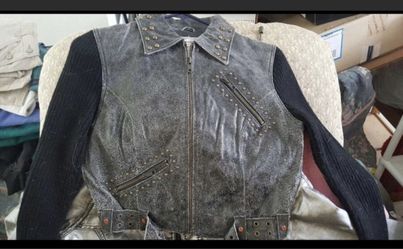 Leather jacket