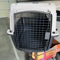 Medium Dog Crate With Crate Pad