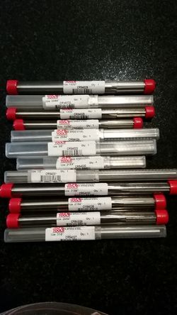 New! Alfa tools chuck reamers high speed steel