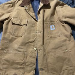 Carhartt and Columbia Jackets