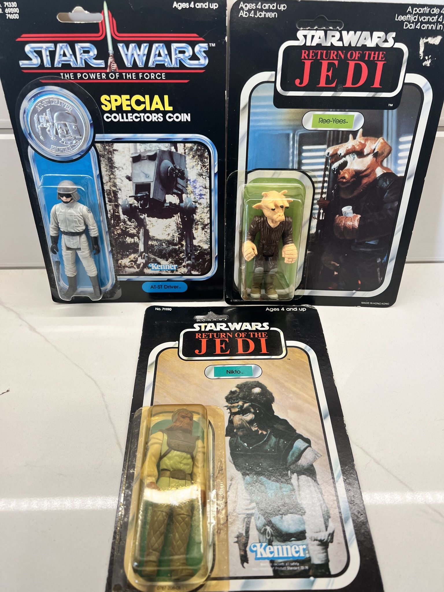 Vintage Star Wars Figurines Kenner
