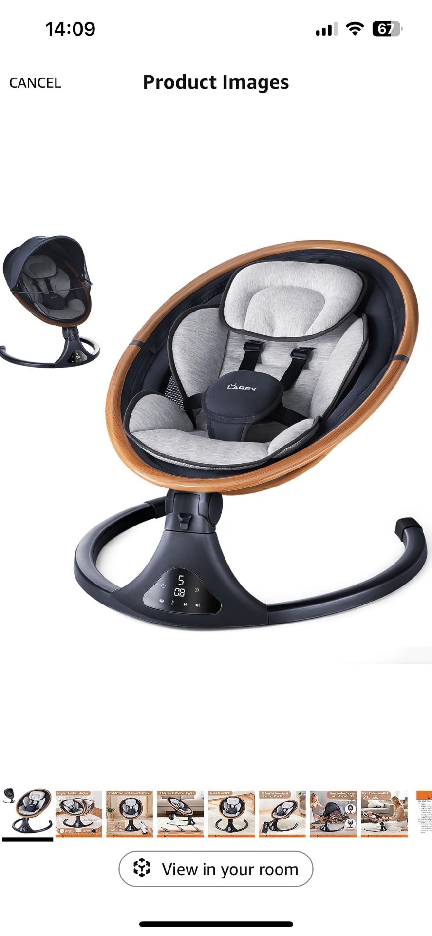 LAREX Baby Swing
