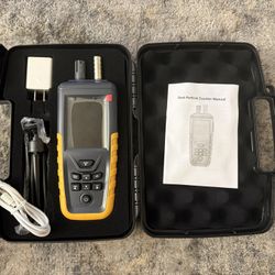 Dust Particle Counter High Sensitivity 3-Channel PM0.3/2.5/10 um Air Quality Monitor