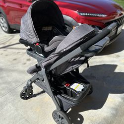 Graco Stroller and SnugRide SnugLock 35 Infant Car Seat