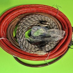 SCOSCHE 4 GAUGE CCA/OFC HYBRID CAR AMPLIFIER INSTALL KIT WITH 80A MAXI FUSE