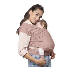 Boba Baby Wrap Carrier (Soft Pink)