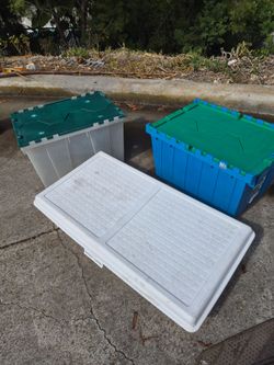 3 storage boxes all 3 x $10