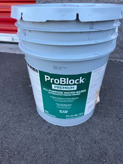 3 Gallons of PROBLOCK GRAY PRIMER from SHERWIN WILLIAMS