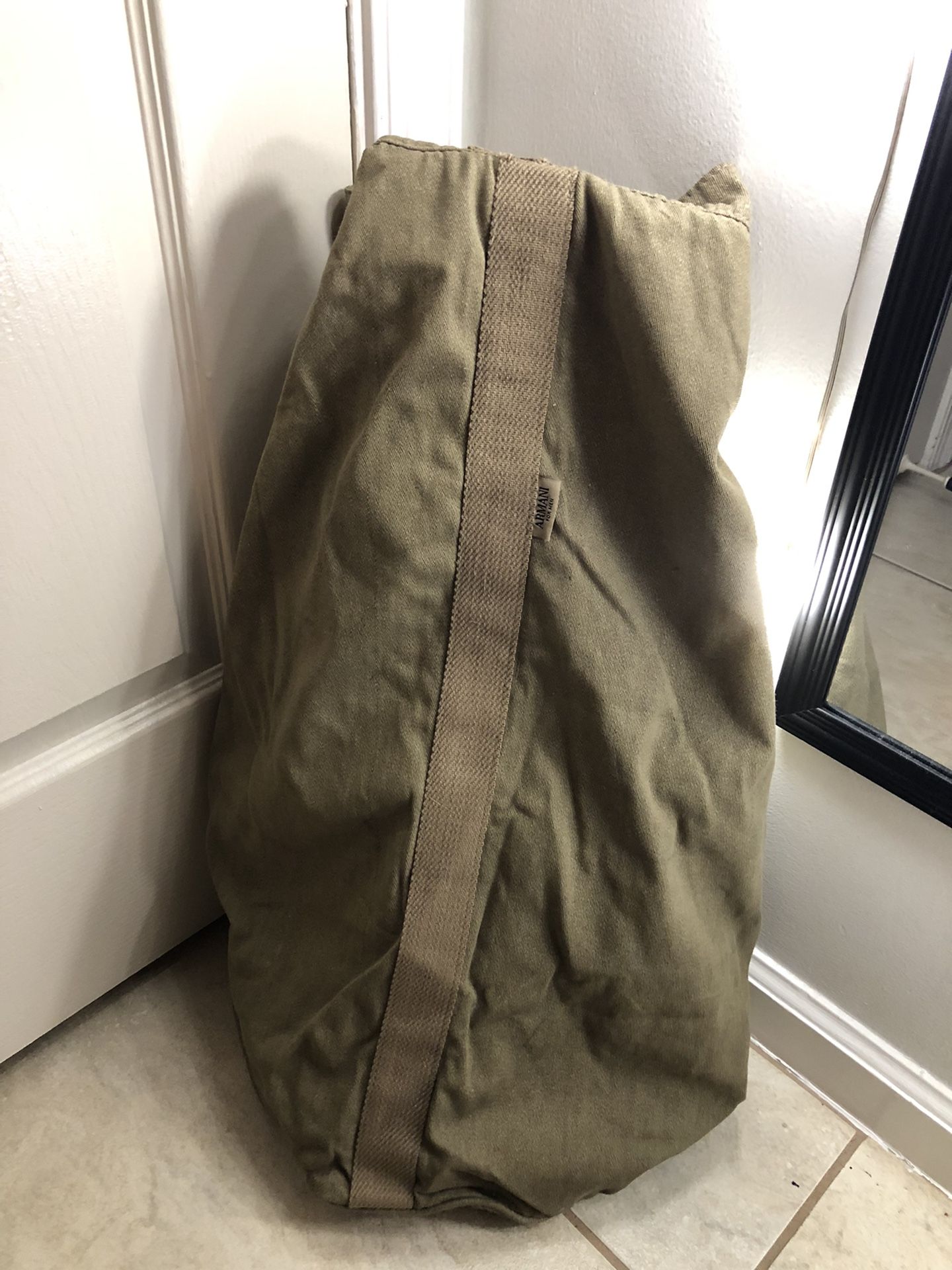 Armani Duffle bag $50