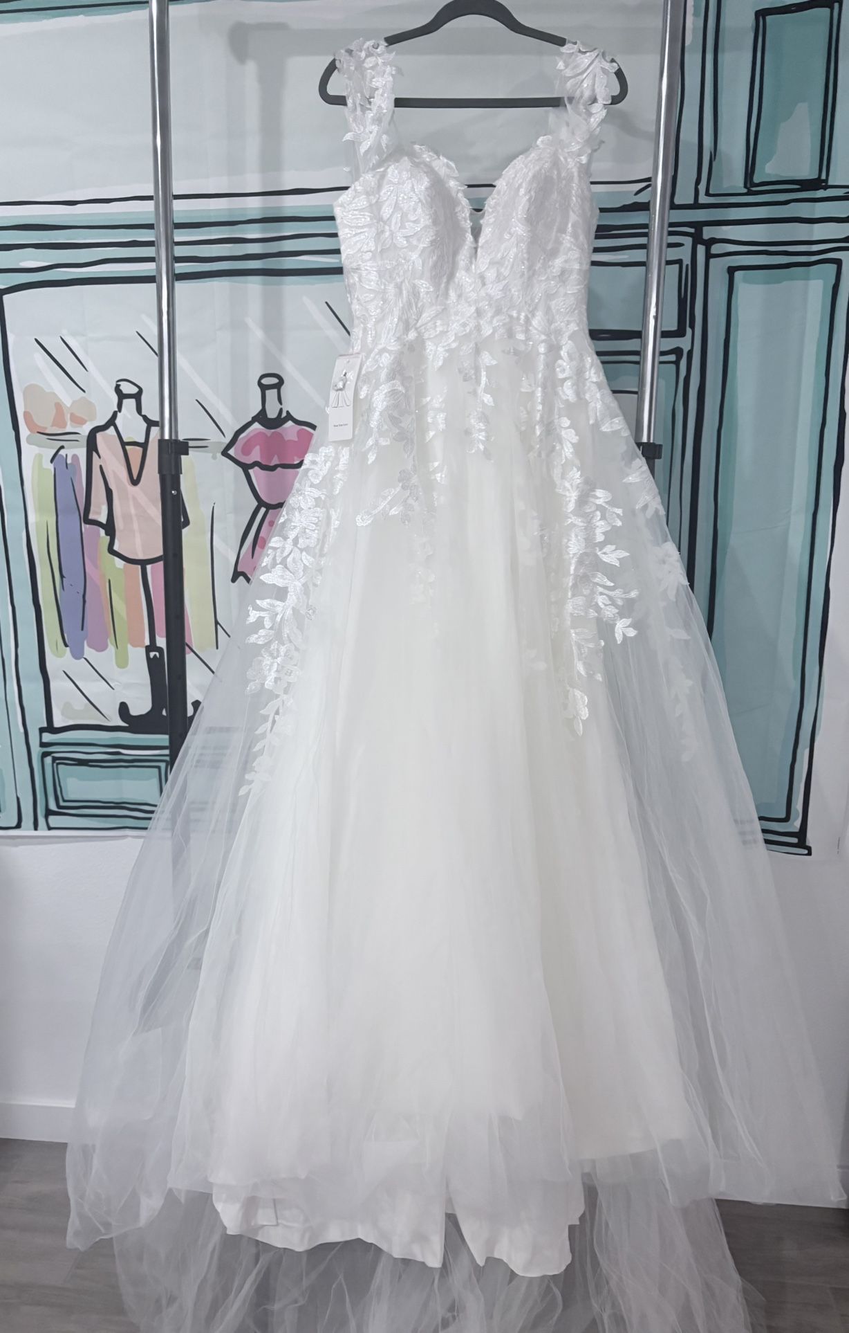 Stunning wedding dress