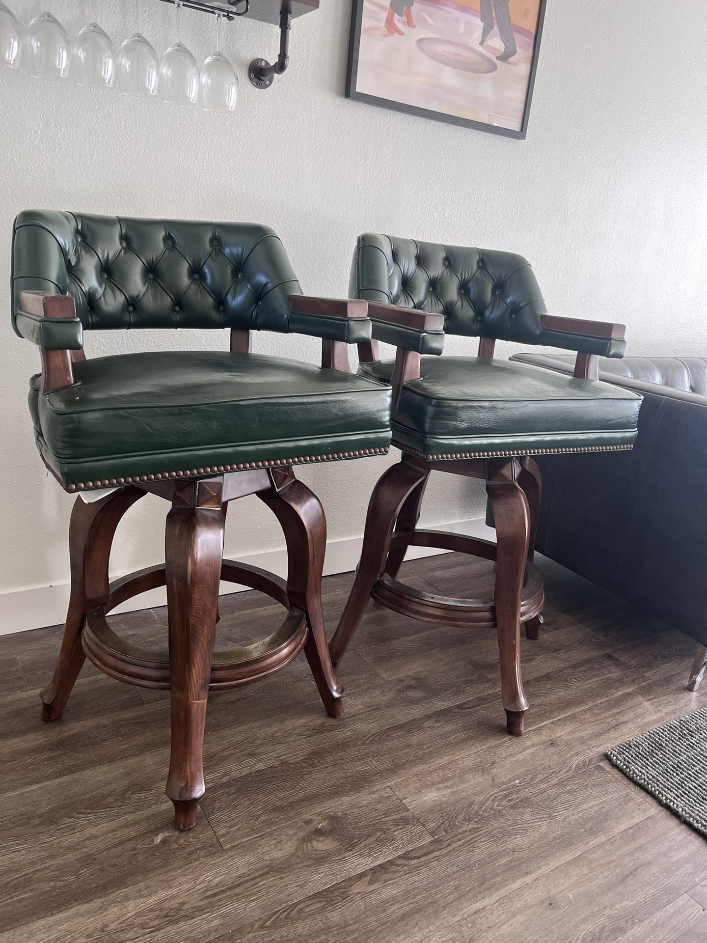 Bar Stools (Genuine Leather)