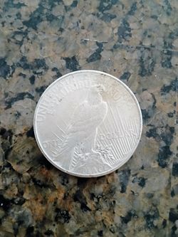 1921 Peace silver Dollar