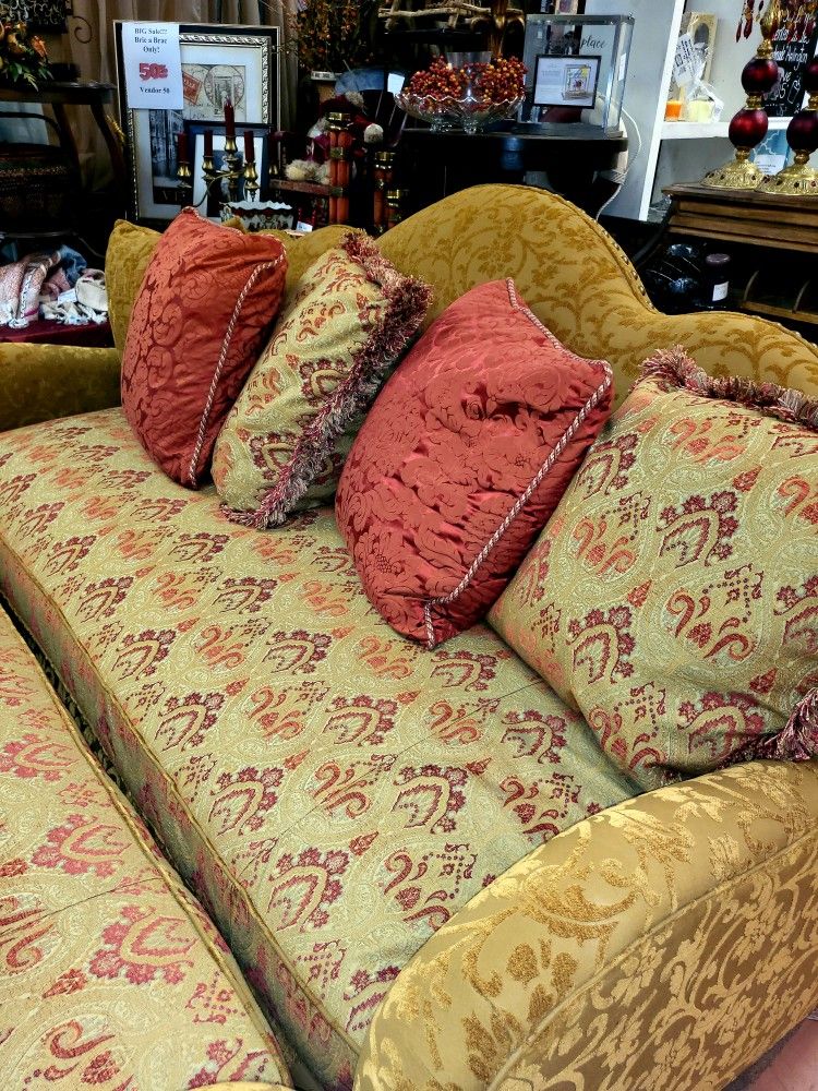 Raymond Waites By Lane Upholstery Pair Sofas * 89L X 44H X 44D!