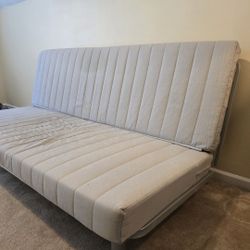 Beige Futon Sofa 