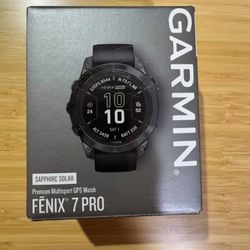 Garmin FENIX 7 PRO SAPPHIRE SOLAR PREMIUM MULTISPORT GPS WATCH 42MM