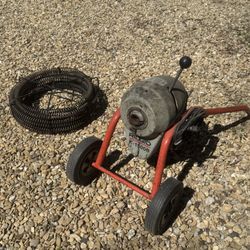 Ridgid K-1500B Sewer Machine W/ Cable