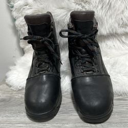 LL Bean Knife Edge GORE-TEX Hiking Boots Men's 10 M All Leather Black