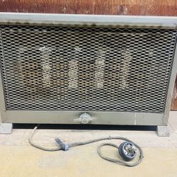 Attic Find…Vintage Collectible General Electric Air Flow Electric Heater(Does Not Work)