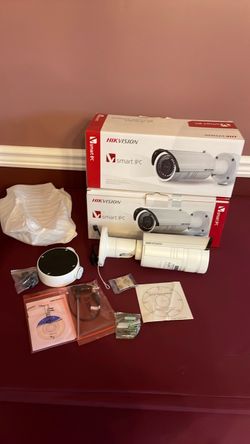 TWO Hikvision Smart IPC VF IR Bullet Network Camera