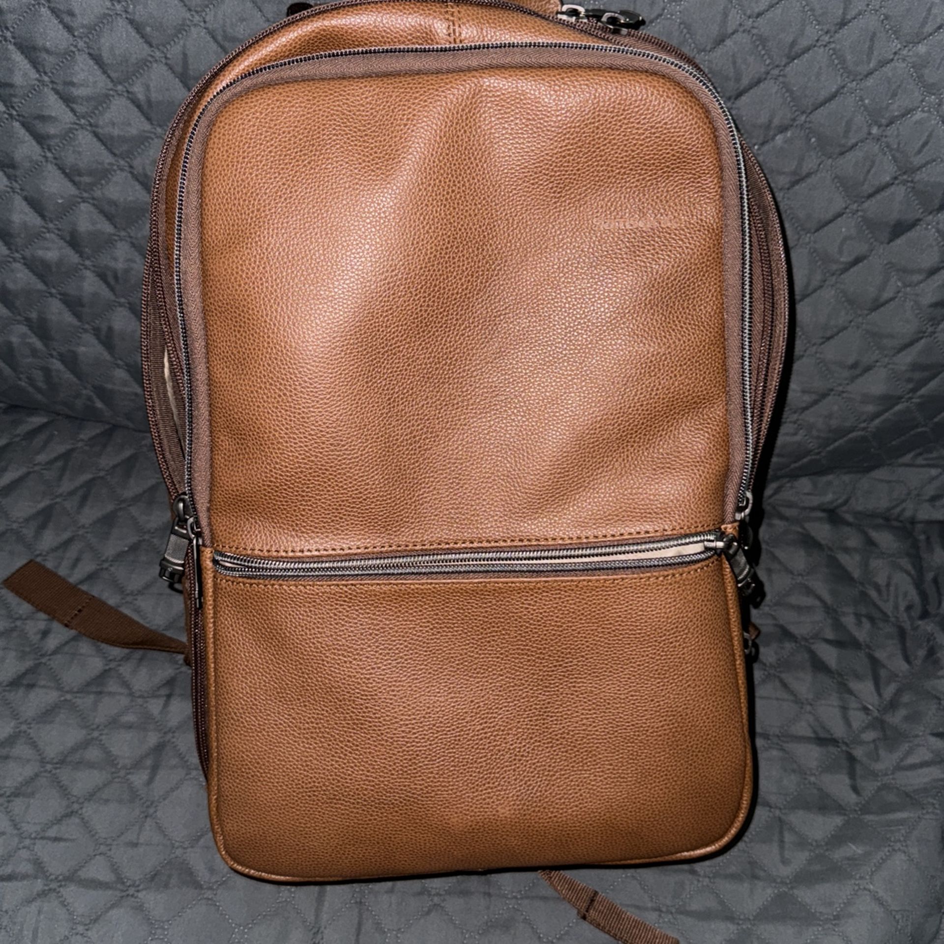 Samsonite Classic Leather Slim Backpack