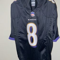 Lamar Jackson Black Nike Jersey (Medium)