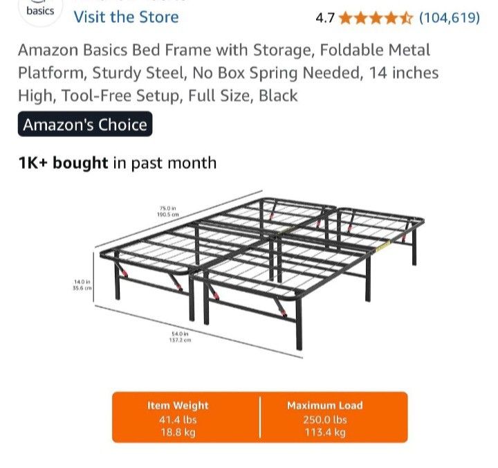 Full Bed Frame