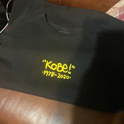Kobe Bryant Memorial Shirt By "Blue The Great"
