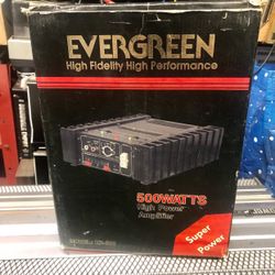 Old School EVERGREEN 2 Channel Amplifier