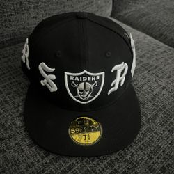 Born X Raised Raiders Hat. *NEW* Size 7 5/8 