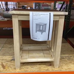 Tall End Table Ready To Finish International Concepts 