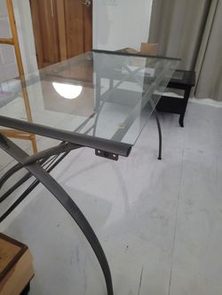 Glass Desk