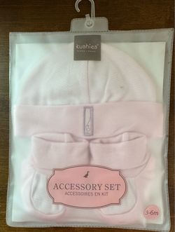 Baby girl accessory set  3-6 months