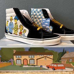 Vans Sk8 Hi // The Simpsons Family Portrait - 10M